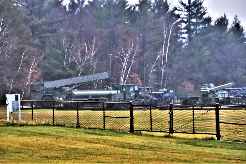 Fort McCoy's Equipment Park in historic Commemorative Area