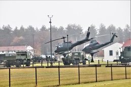 Fort McCoy's Equipment Park in historic Commemorative Area