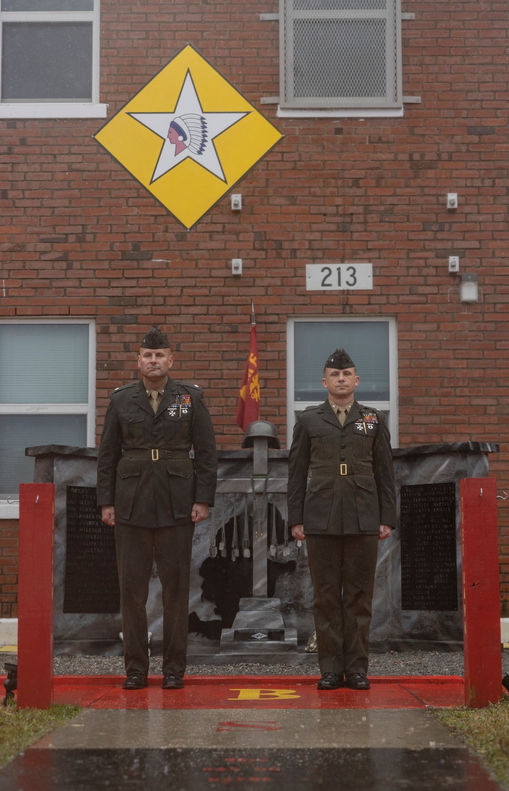 2d Battalion 6th Marine Regiment Change of Command