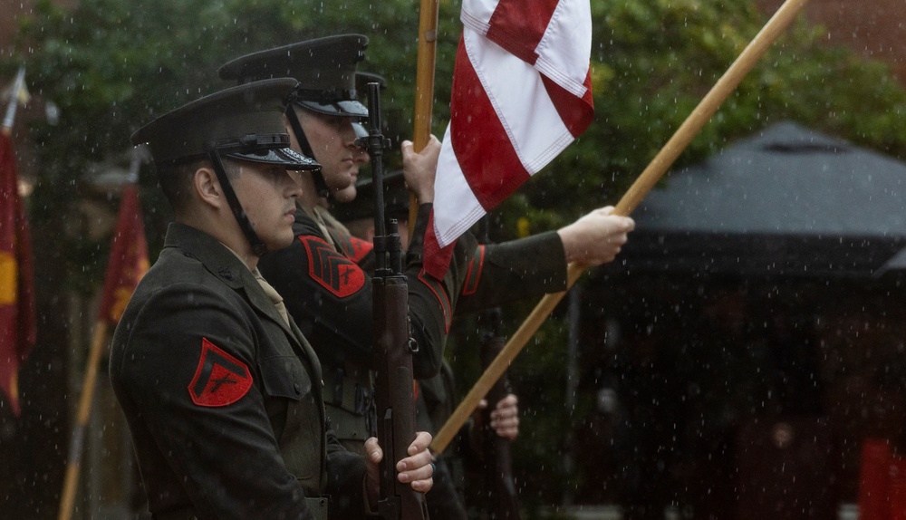 2d Battalion 6th Marine Regiment Change of Command