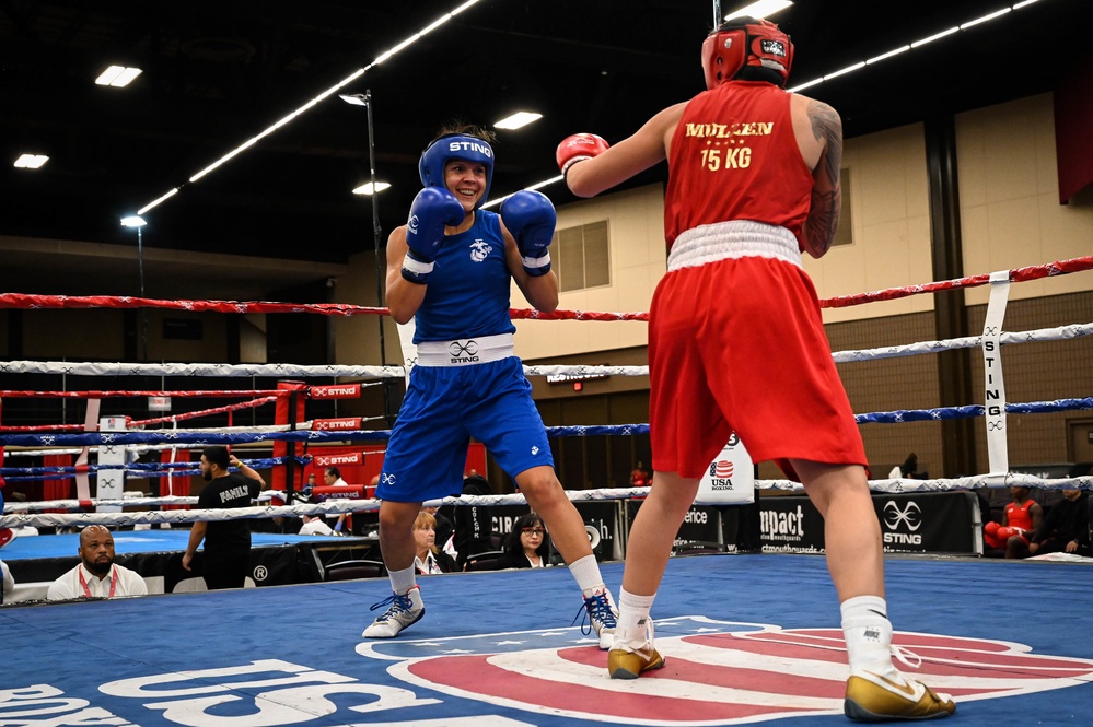 2022 Boxing National Championship: 1st Lt. Stephanie Simon