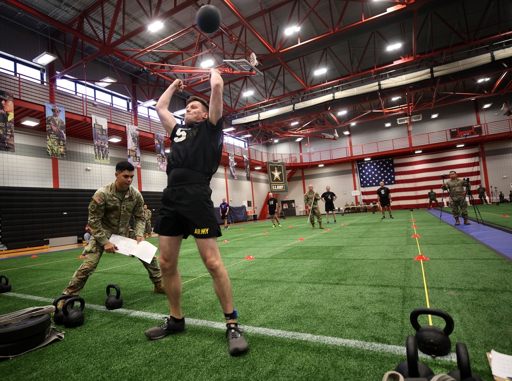 Fort Knox CAP candidates perform some of first ACFTs for record during assessments