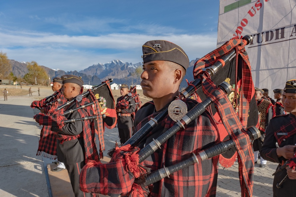 Bagpipes in the Himalayas [1 of 2]