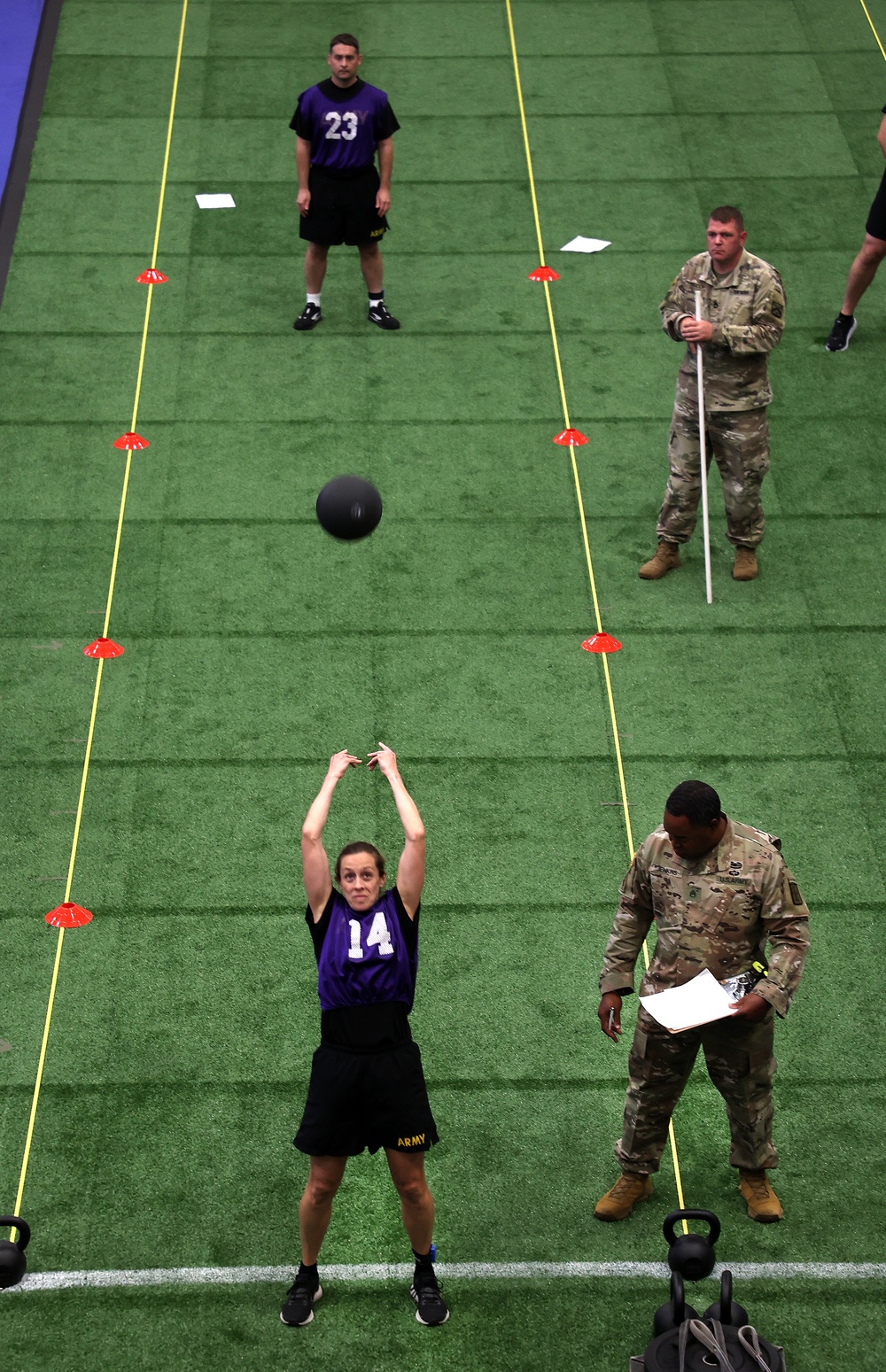 Fort Knox CAP candidates perform some of first ACFTs for record during assessments