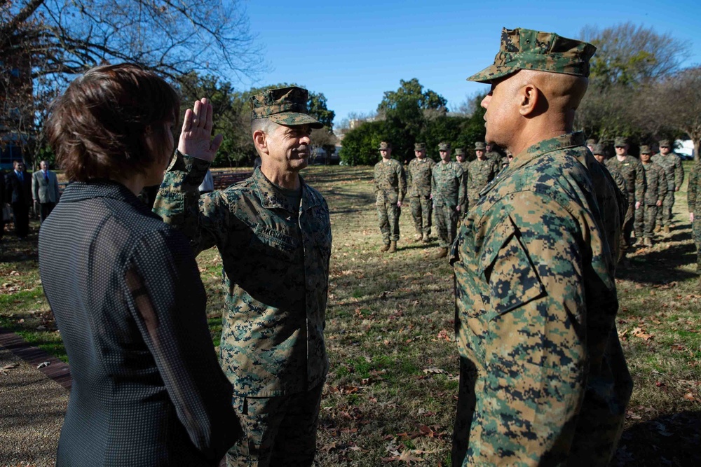 Major General John F. Kelliher Promotion Ceremony