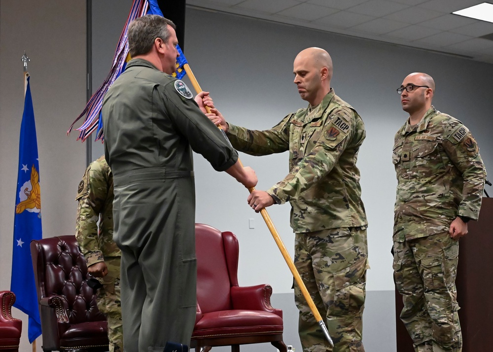165th Air Support Operations Squadron Change of Command