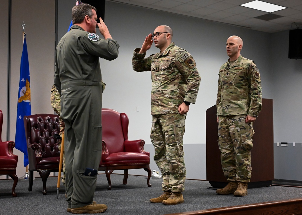 165th Air Support Operations Squadron Change of Command