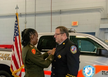 Fort Lee Fire Chief retires