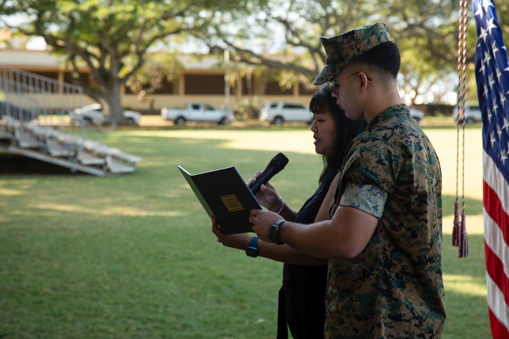 USO Marine of the Year award ceremony