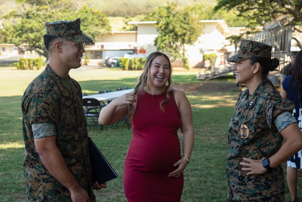 USO Marine of the Year award ceremony