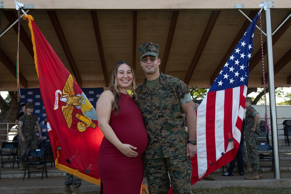 USO Marine of the Year award ceremony