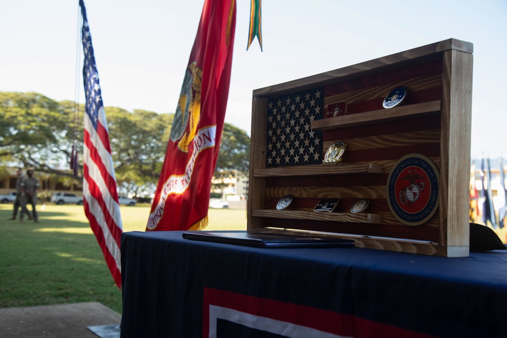 USO Marine of the Year award ceremony