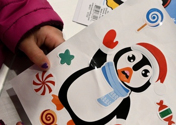 USO and Military Family, Readiness Center combine to create Santaland