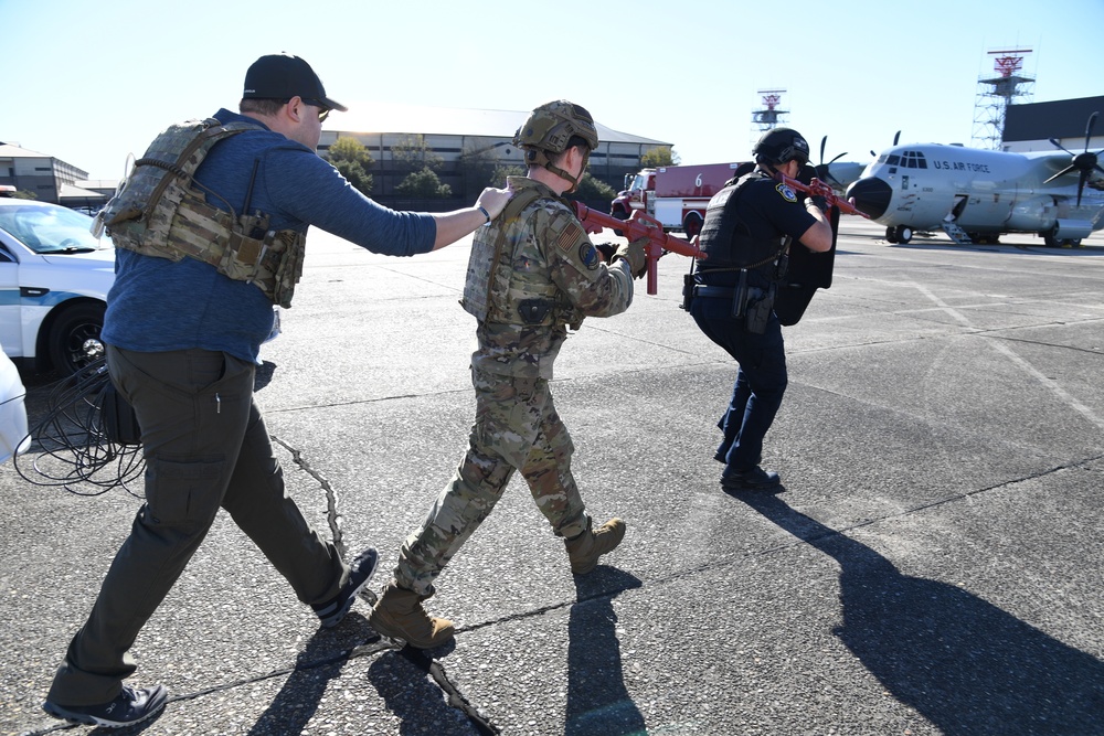 Exercise tests base emergency response