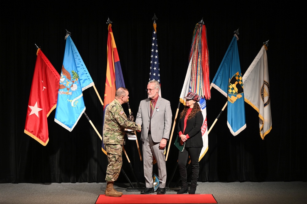 USAICoE congressional liaison retires after 38 years of service to the nation