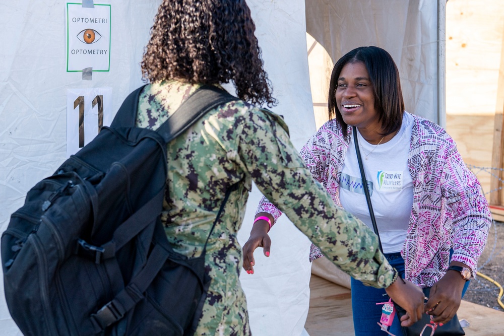 Sisters Reunite at Medical Site in Haiti - CP22