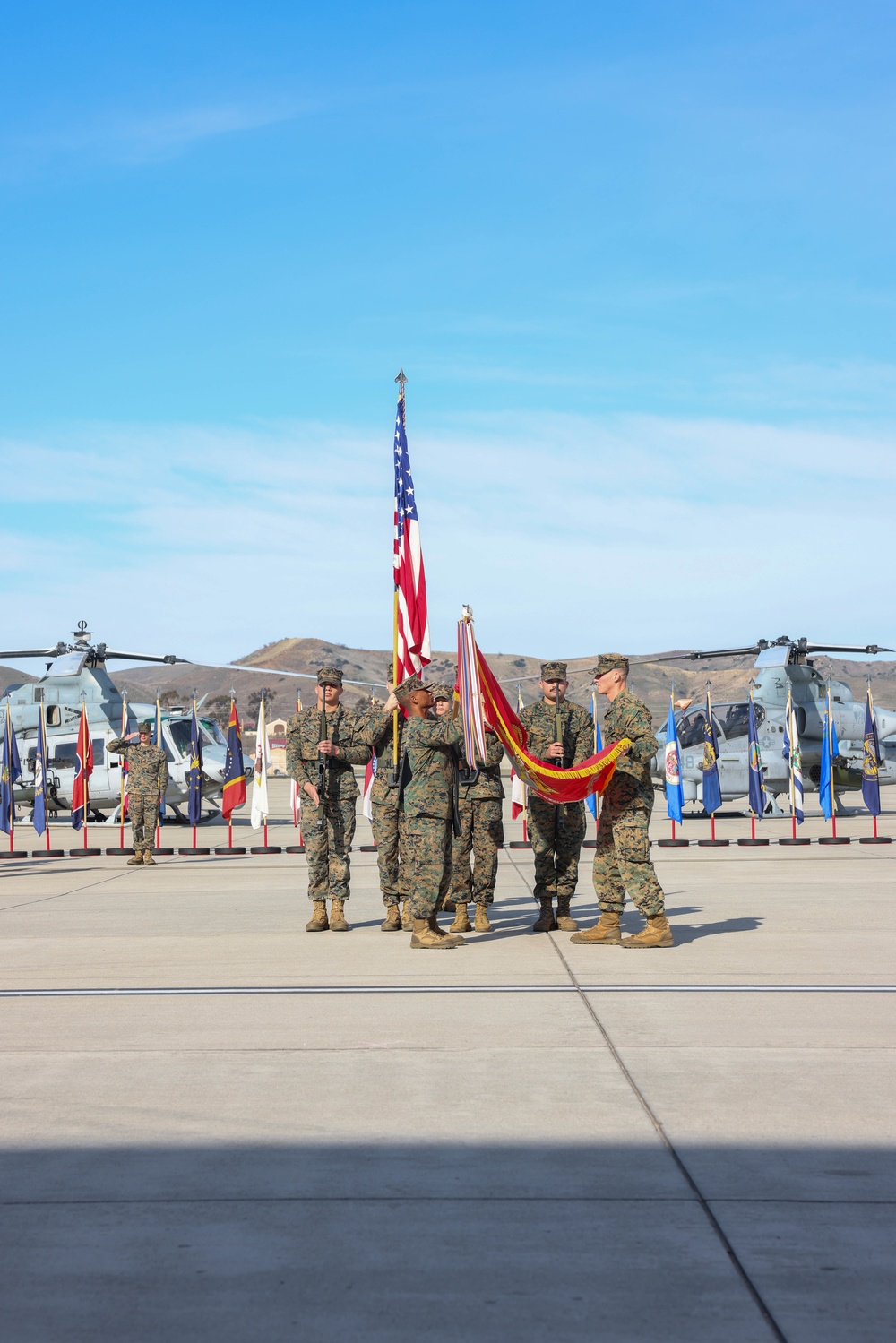 Deactivation of Marine Light Attack Helicopter Squadron 469