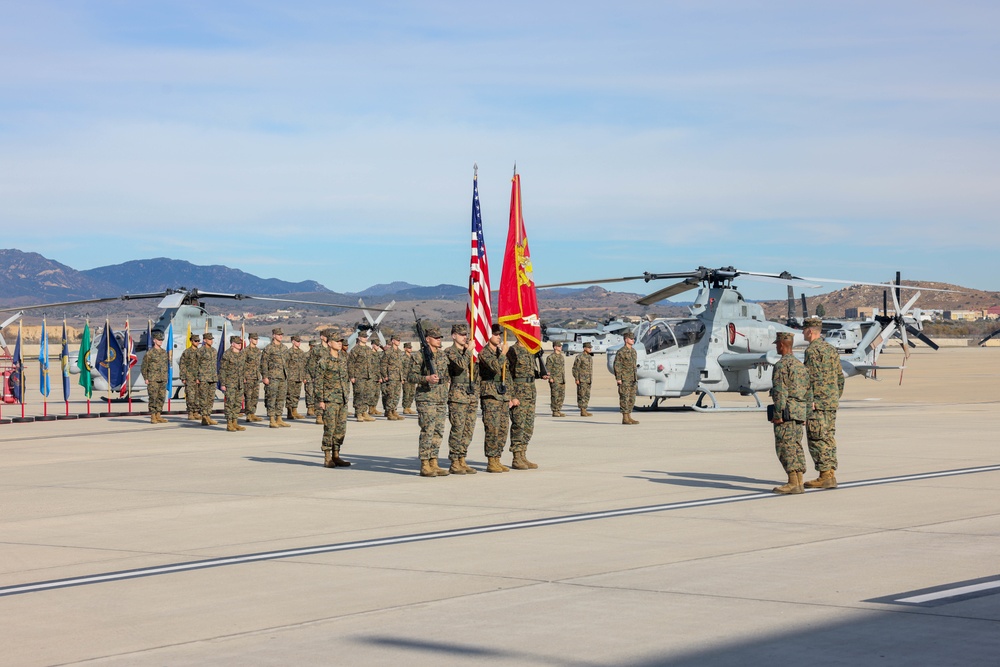 Deactivation of Marine Light Attack Helicopter Squadron 469