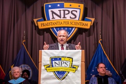 SECNAV Congratulates NPS Fall Quarter Graduates, Announces New Naval Education Vision