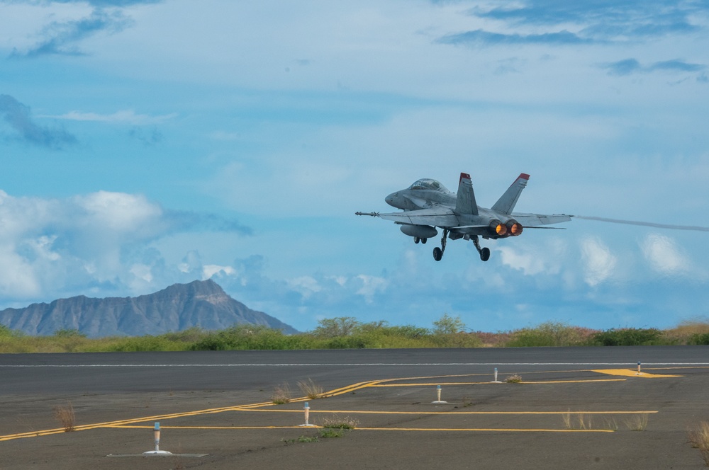 Joint, Bilateral aircraft launch during PACIFIC EDGE 23