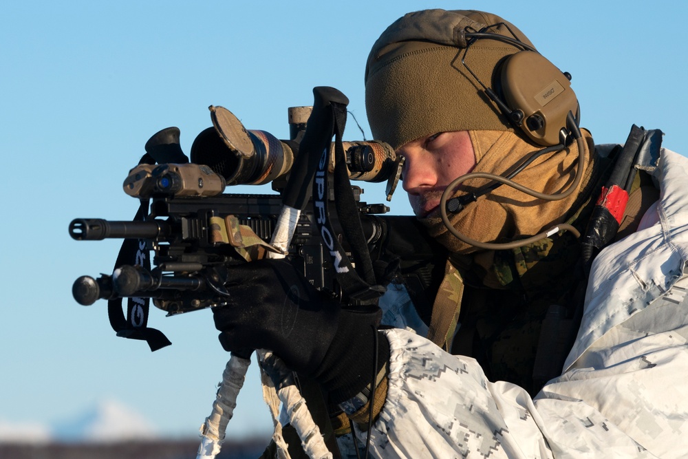 2d Reconnaissance Battalion Marines conduct cold weather training in Alaska