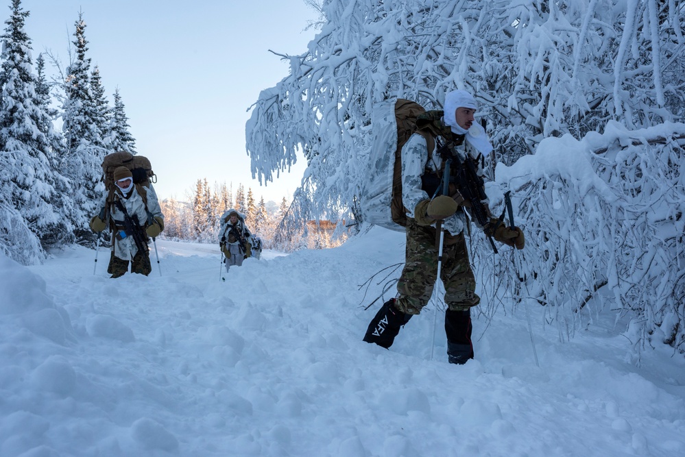 2d Reconnaissance Battalion Marines conduct cold weather training in Alaska