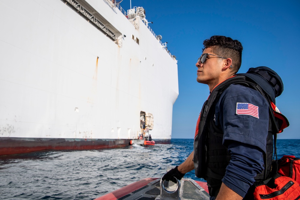 U.S. Coast Guard Assists USNS Comfort During CP22, Haiti