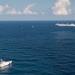 USNS Comfort sails off the coast of Jeremie, Haiti