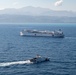 USNS Comfort sails off the coast of Jeremie, Haiti