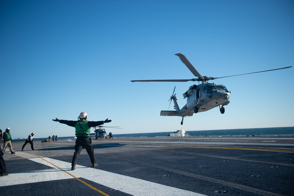 IKE Conducts Sea Trials