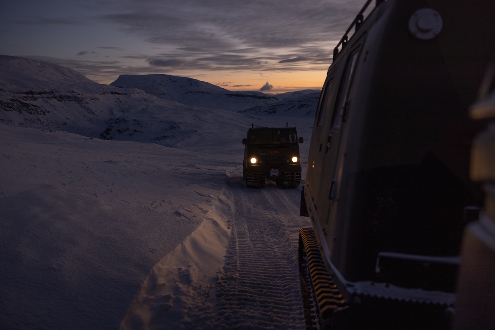 Bandvagn 206 In the Mountains