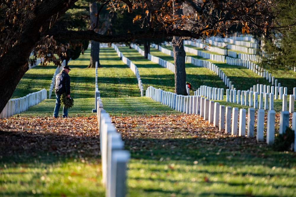 2022 Wreaths Across America Day at Arlington National Cemetery