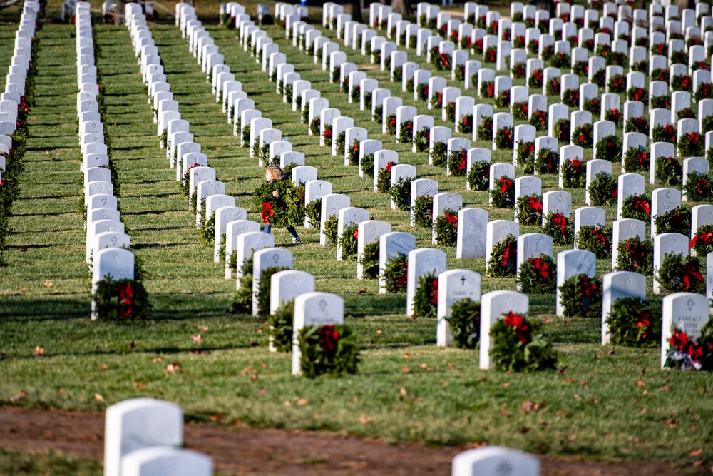 2022 Wreaths Across America Day at Arlington National Cemetery