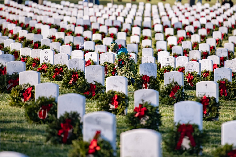 2022 Wreaths Across America Day at Arlington National Cemetery