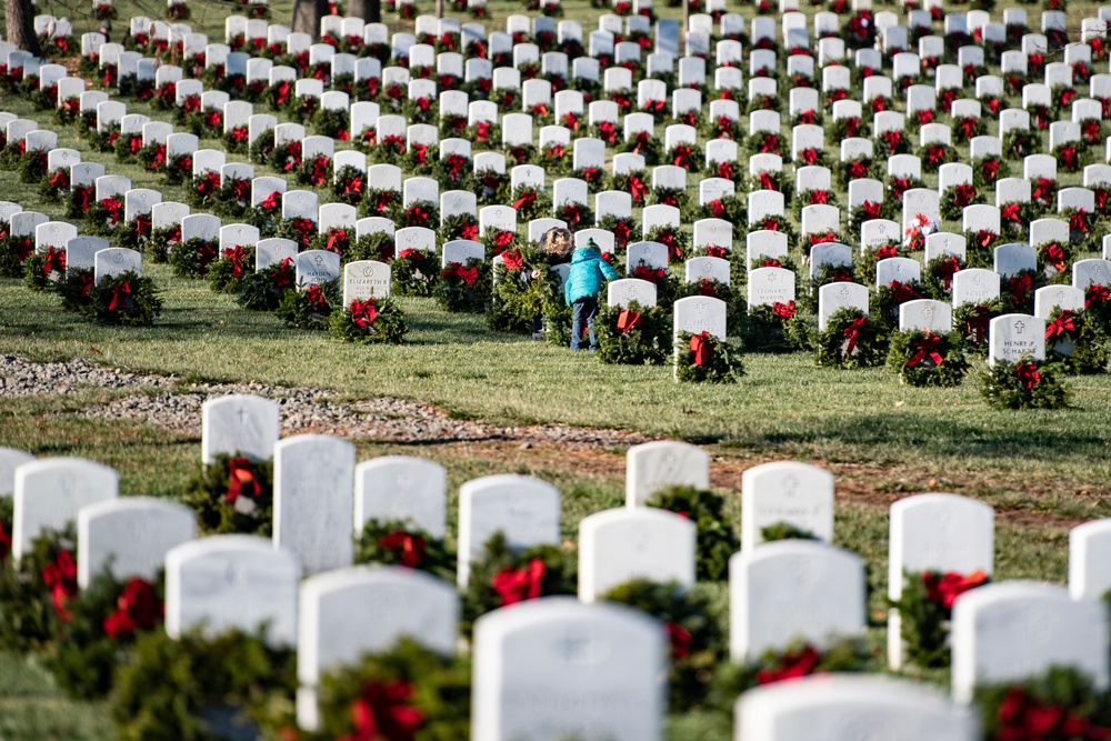 2022 Wreaths Across America Day at Arlington National Cemetery