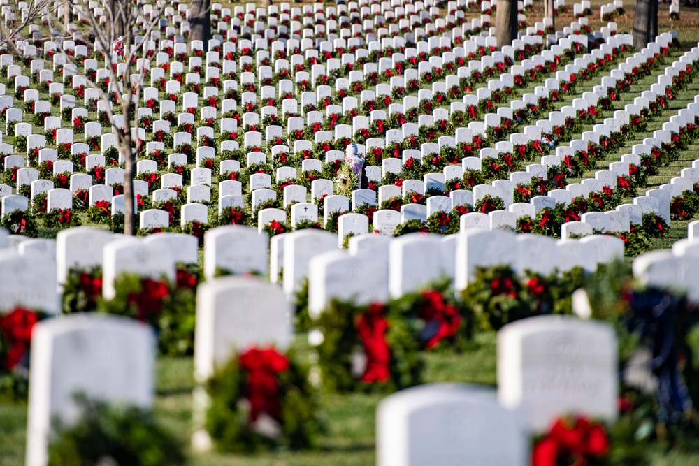 2022 Wreaths Across America Day at Arlington National Cemetery