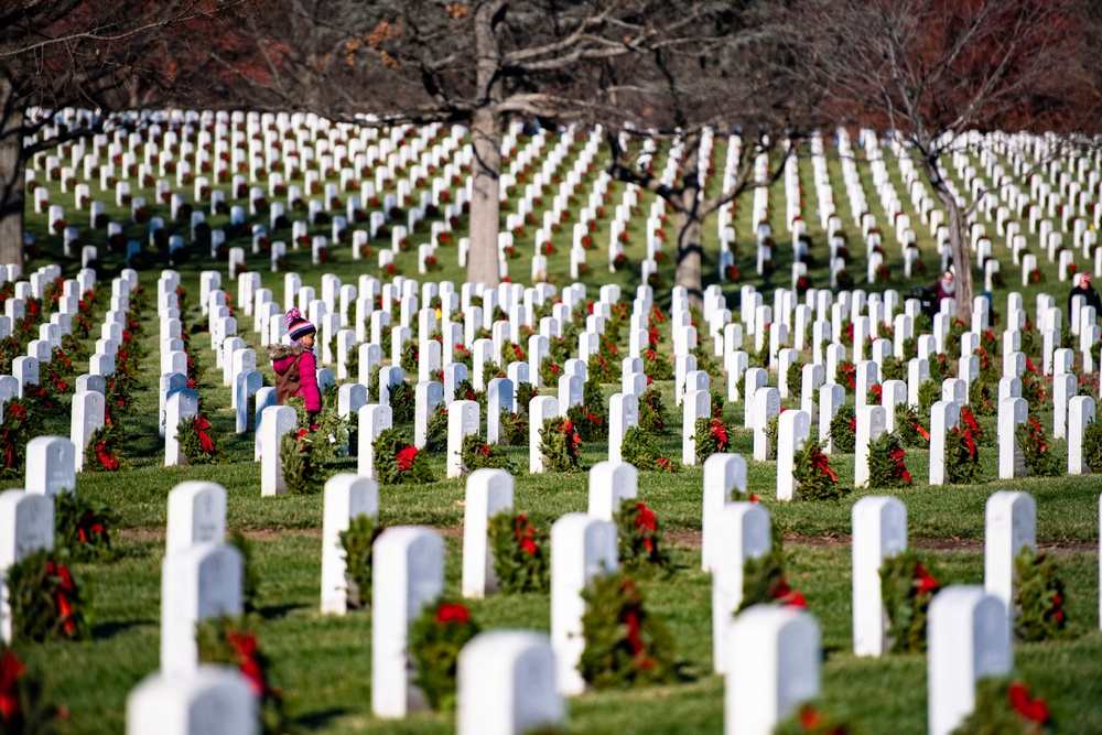 2022 Wreaths Across America Day at Arlington National Cemetery