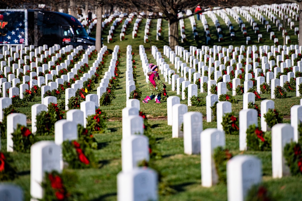 2022 Wreaths Across America Day at Arlington National Cemetery