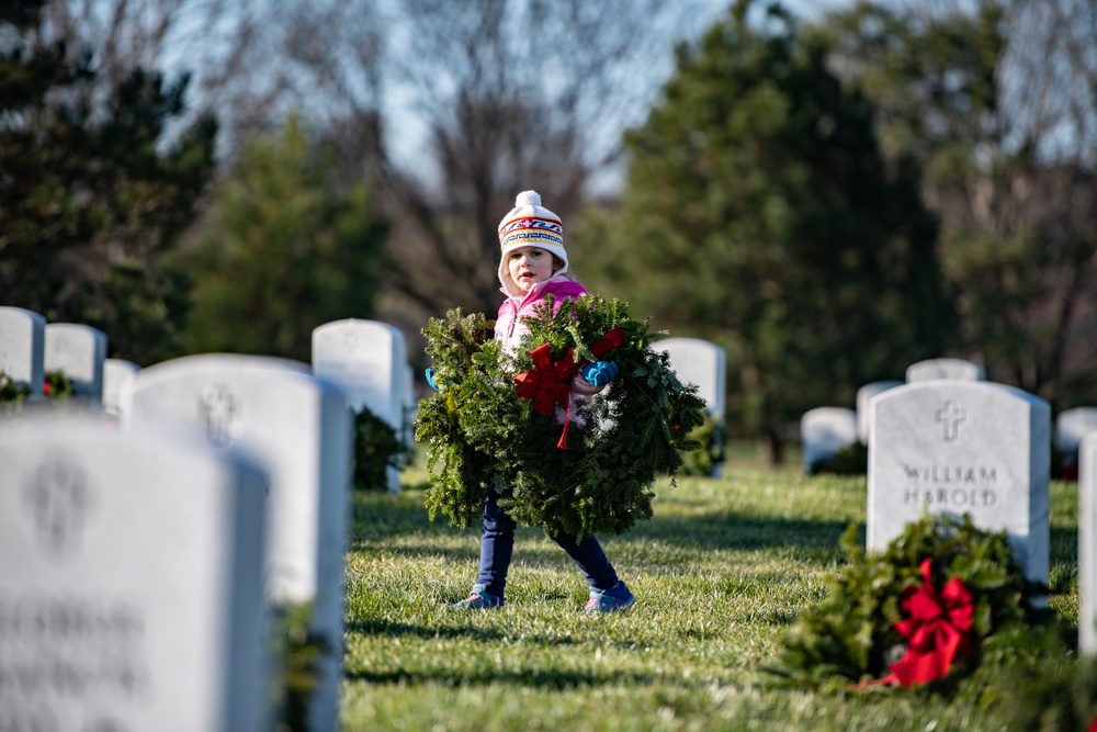 2022 Wreaths Across America Day at Arlington National Cemetery