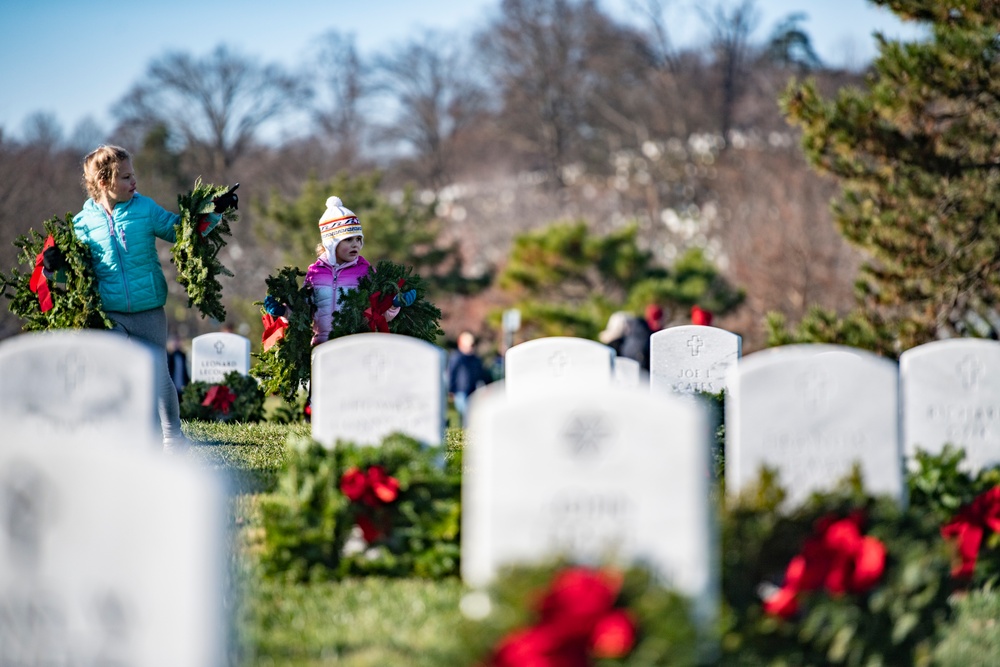 2022 Wreaths Across America Day at Arlington National Cemetery