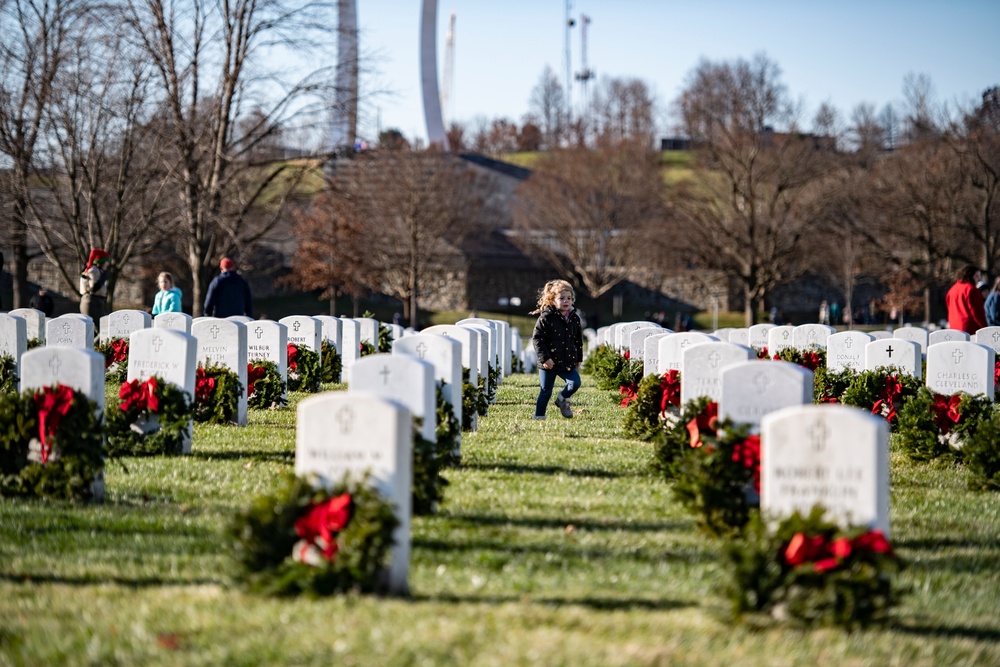 2022 Wreaths Across America Day at Arlington National Cemetery