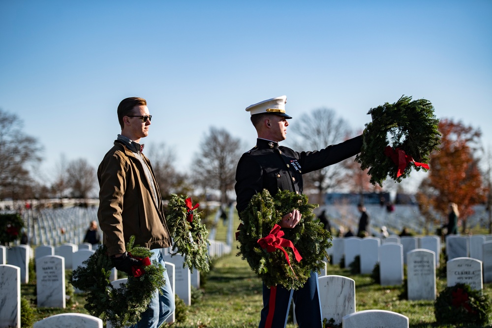 2022 Wreaths Across America Day at Arlington National Cemetery