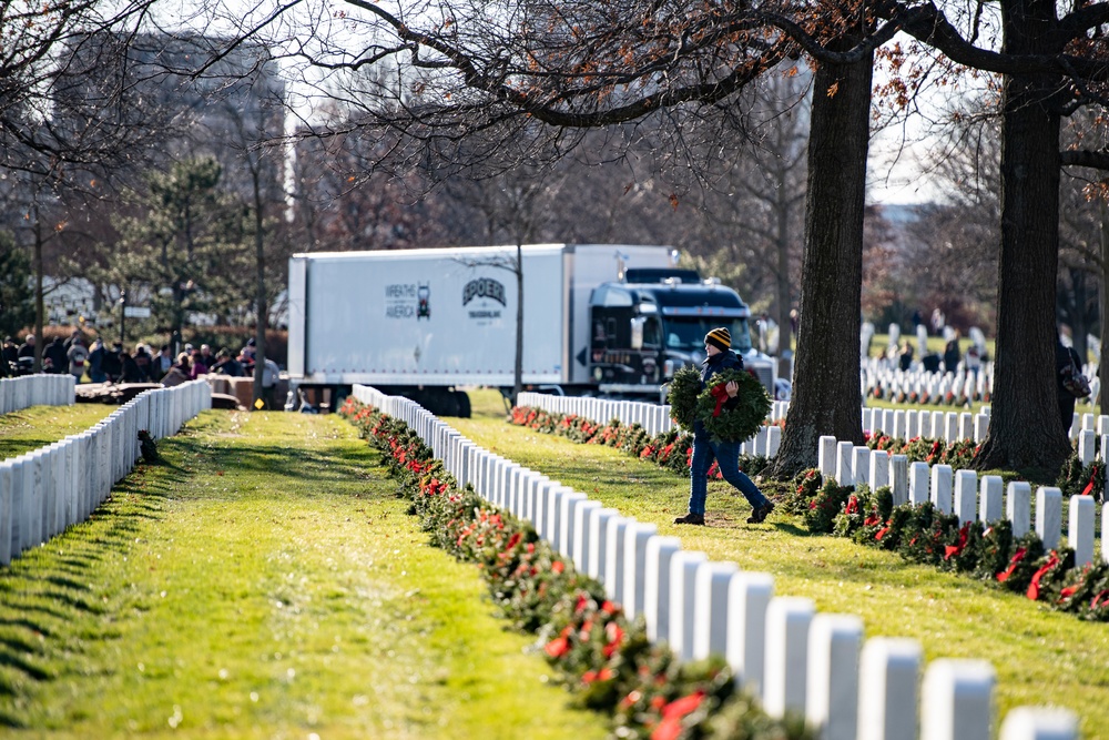 2022 Wreaths Across America Day at Arlington National Cemetery