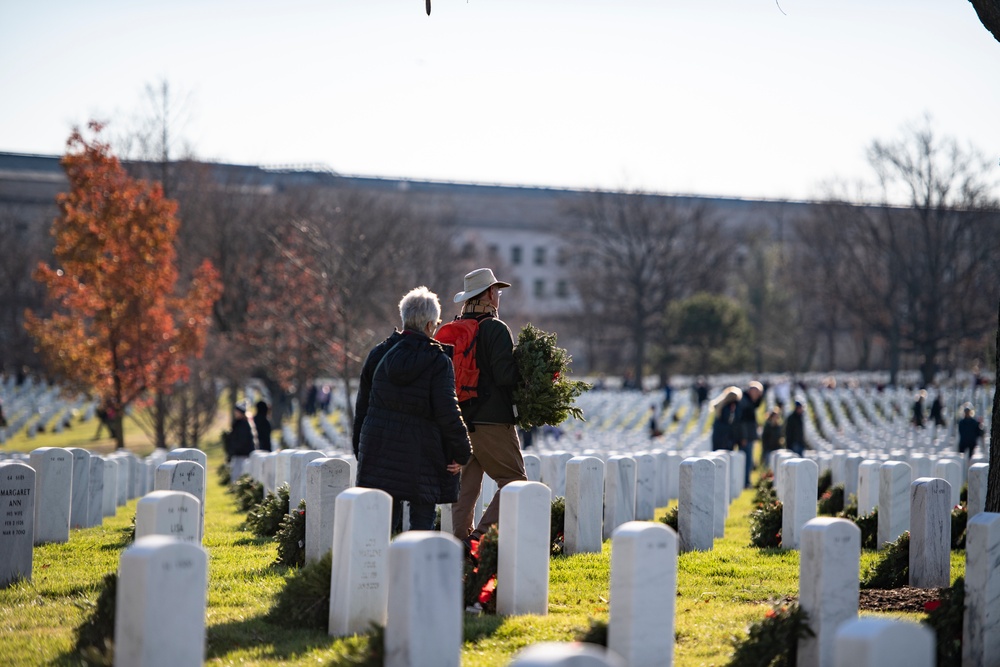 2022 Wreaths Across America Day at Arlington National Cemetery