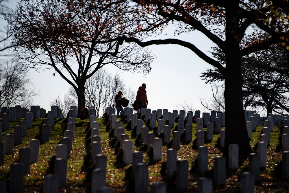 2022 Wreaths Across America Day at Arlington National Cemetery