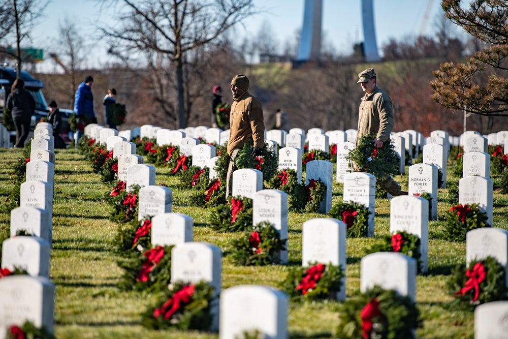 2022 Wreaths Across America Day at Arlington National Cemetery