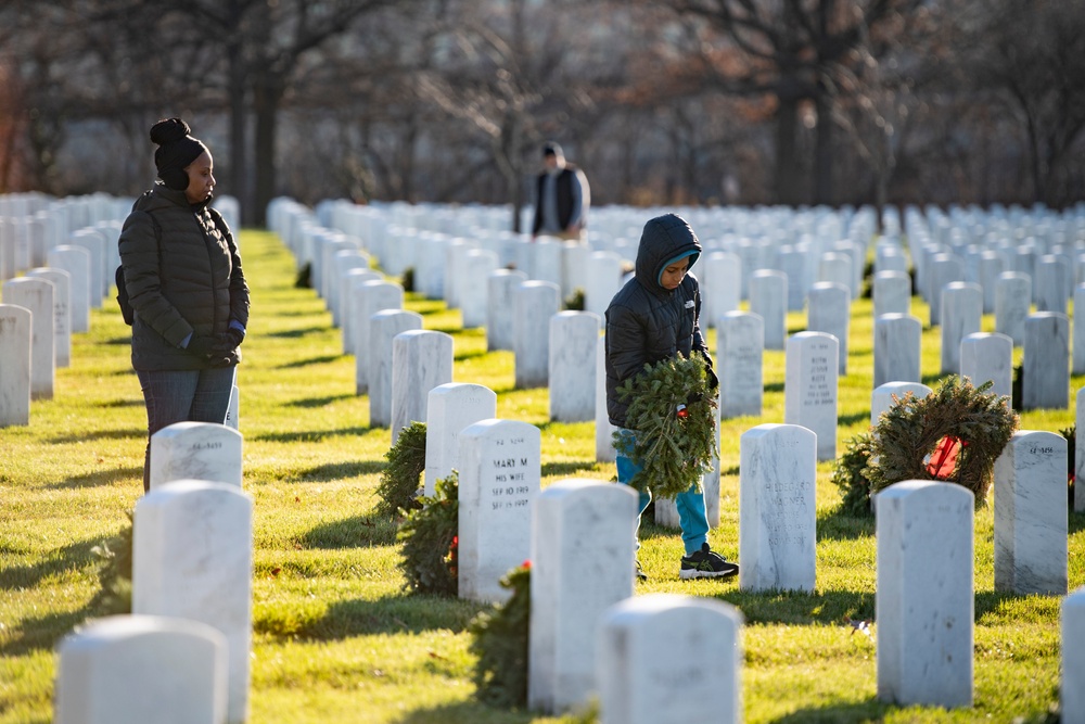 2022 Wreaths Across America Day at Arlington National Cemetery