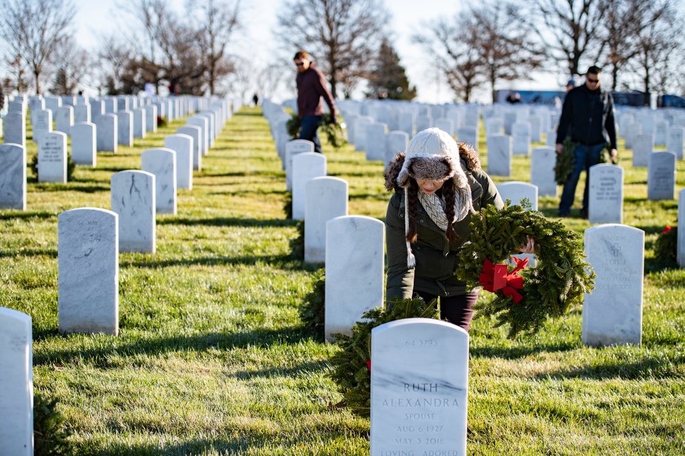 2022 Wreaths Across America Day at Arlington National Cemetery