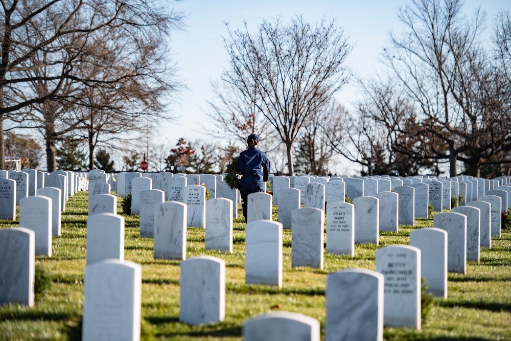 2022 Wreaths Across America Day at Arlington National Cemetery