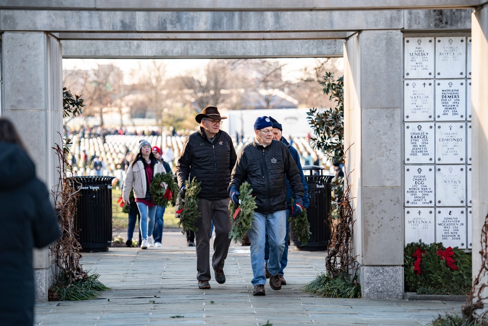 2022 Wreaths Across America Day at Arlington National Cemetery